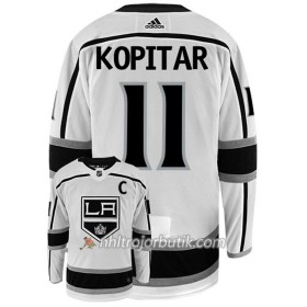 Män Ishockey Los Angeles Kings Tröja ANZE KOPITAR 11 Adidas Vit Authentic